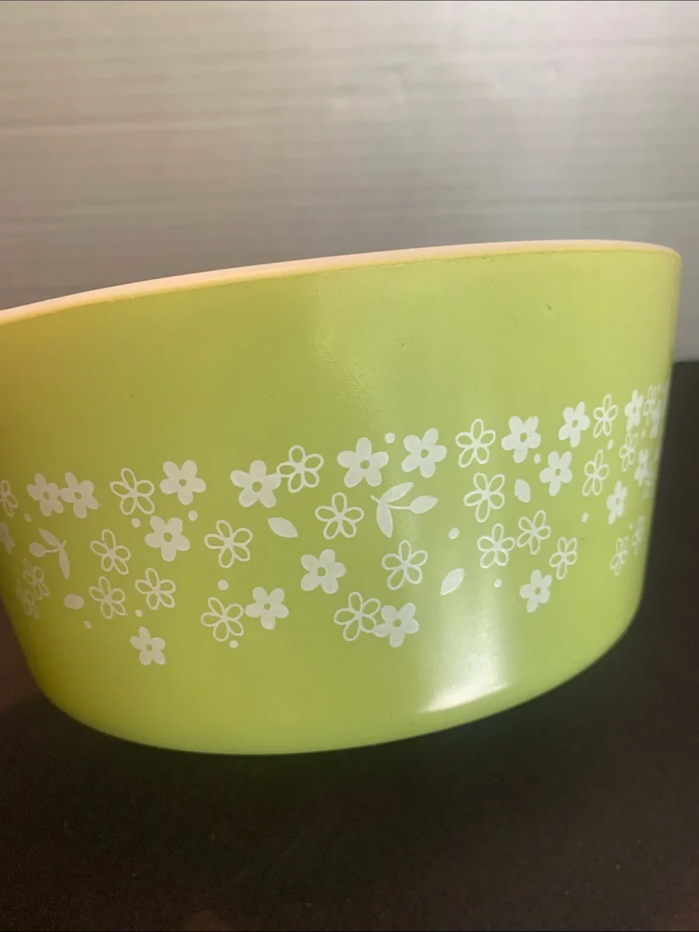 Pyrex 474-B Green Casserole baking dish
